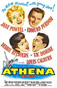 Debbie Prints: ATHENA, US poster, from top left clockwise: Jane Powell