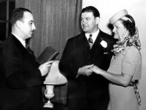 Louis Prints: Athletes Babe Didrikson (far right)
