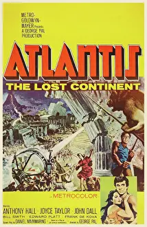 Joyce Prints: ATLANTIS, THE LOST CONTINENT, US poster art