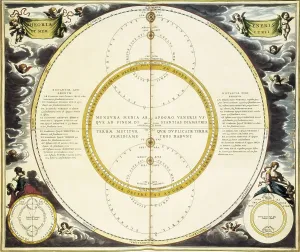 Cellarius Prints: Atlas Coelestis seu Harmonia Macrocosmica (Amtserdam1661)by Andreas Cellarius