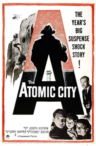 Kidnapping Prints: THE ATOMIC CITY, US poster, bottom from left: Gene Barry, Lee Aaker, Lydia Clarke, 1952