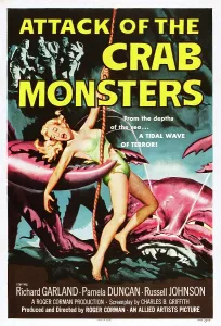 Images Dated 19th October 2005: ATTACK OF THE CRAB MONSTERS, poster art, 1957