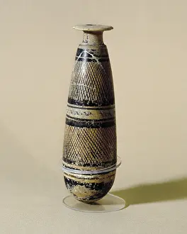 Alto Ampurdan Prints: Attic Alabastron. 2nd c. BC. Hellenistic art