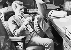 Images Dated 8th May 2008: Attorney General Robert F. Kennedy
