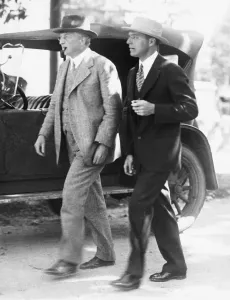 Thompson Prints: Attorneys William G. Thompson (left) and Herbert Ehrmann