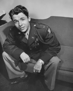 Murphy Prints: Audie Murphy in Army uniform, ca. 1947