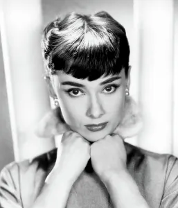 Pearl Earrings Prints: Audrey Hepburn, 1953