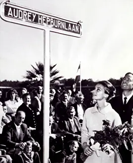 Ferrer Prints: Audrey Hepburn, Mel Ferrer at her birthplace