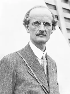 Atmospheric Prints: Auguste Piccard, famous Belgian scientist twice penetrated the stratosphere in 1931 and 1932
