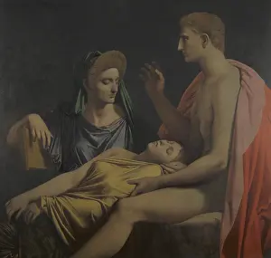 Storm Prints: Augusto listen to the reading of the Aeneid (Auguste coutant la lecture de l'Enide)