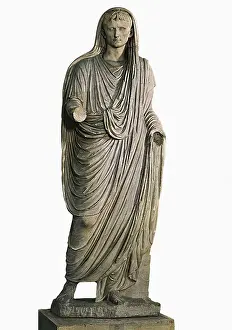 Crome Prints: Augustus as Pontifex Maximus. ca