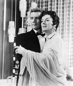 Aunt Prints: AUNTIE MAME, Roger Smith, Rosalind Russell, 1958