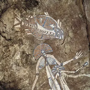 Australian Prints: AUSTRALIA. Darwin. Nourlangie Rock Art Site