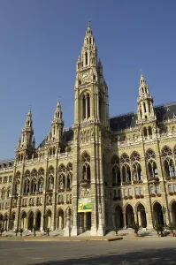 Council Prints: AUSTRIA. Vienna. City Hall (1872-1883)