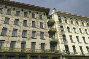 Dwelling Prints: AUSTRIA. Vienna. Linke Wienzeile (numbers 30-38)