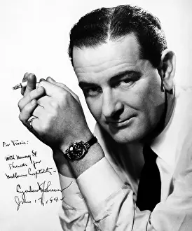Watch Prints: An autographed photo of Lyndon B