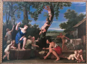 Idyllic Prints: Autumn or Fall, by Marcantonio Franceschini