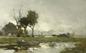 Atmospheric Prints: Autumn Landscape, by Johan Hendrik Weissenbruch