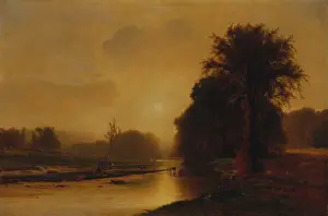Shore Prints: AUTUMN MEADOWS, by George Inness