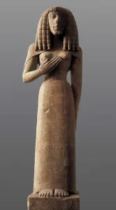 Creta Prints: The Auxerre Godess. 640 -630 BC