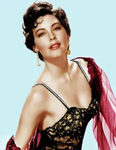Lace Prints: Ava Gardner, ca. 1950s