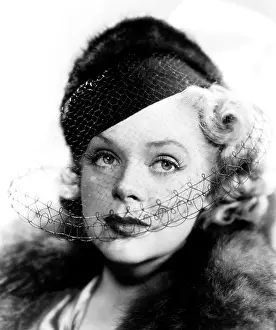 Veiled Hat Prints: ON THE AVENUE, Alice Faye, 1937