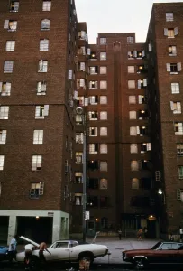 Poverty Prints: Avenue D housing project in Manhattan's Lower East Side was populated by African Americans Hispanics