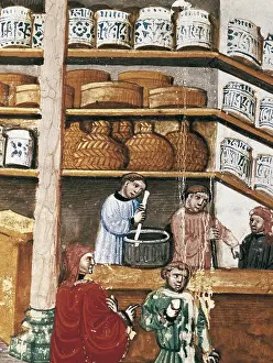 Pharmacy Prints: AVICENNA (980-1037). Canon of Medicine