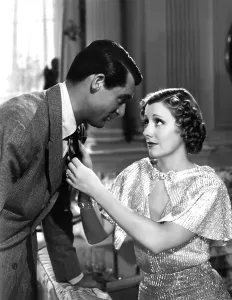 Leaning Over Prints: THE AWFUL TRUTH, Cary Grant, Irene Dunne, 1937