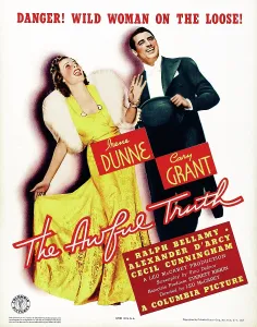 Images Dated 14th January 2014: THE AWFUL TRUTH, l-r: Irene Dunne, Cary Grant on window card, 1937
