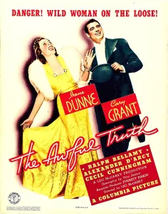 Images Dated 5th August 2009: AWFUL TRUTH, from left: Irene Dunne, Cary Grant on window card, 1937