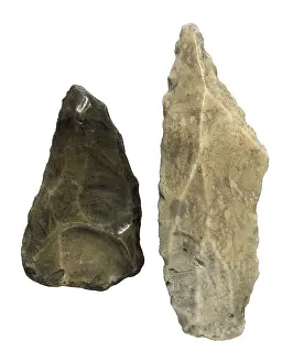 Arming Prints: Axes. Middle Paleolithic. SPAIN