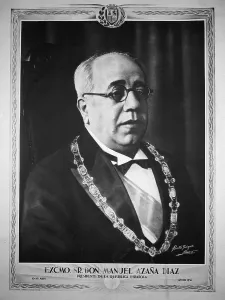 Azana Prints: AZAAManuel (1880-1940). Spanish Republican politician and man of letters