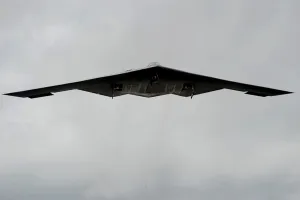 Bombers Prints: B-2 heavy bomber was designed with stealth technology to avoid radar detection while delivering both conventional or