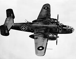 Propeller Prints: B-25 Mitchell bomber, used against the Germans during World War II