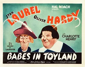 Images Dated 30th June 2008: BABES IN TOYLAND, from left, Stan Laurel, Oliver Hardy, 1934