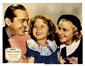Lcp201602 Prints: BABY TAKE A BOW, US lobbycard, from left