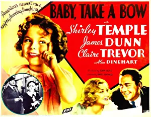 Title Card Prints: BABY, TAKE A BOW, Shirley Temple