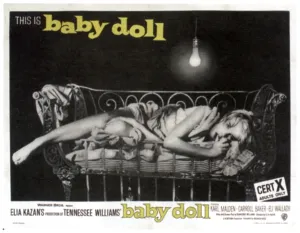Bare Legs Prints: BABY DOLL, Carroll Baker (top and bottom left), 1956