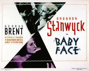 Douglass Prints: BABY FACE, Douglass Dumbrille, Barbara Stanwyck, 1933