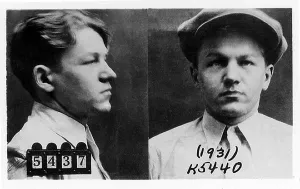 Convict Prints: Baby Face Nelson (1908-1934), bank robber and murderer