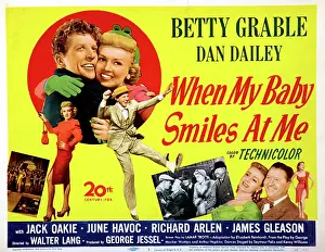 July Prints: WHEN MY BABY SMILES AT ME, Dan Dailey