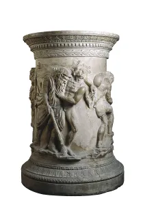 Crome Prints: Bacchanalian altar stone. 1st c