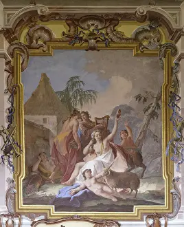 Playing Prints: Bacchante, by Jacopo Guarana, ca