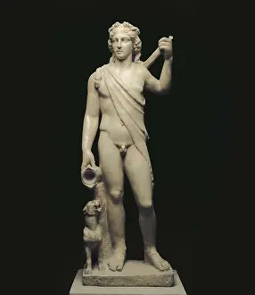 Crome Prints: Bacchus from Aldaia. 2nd c. Roman copy from a Greek original of 4th-3rd c