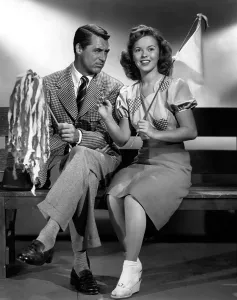 Bench Prints: THE BACHELOR AND THE BOBBY-SOXER, Cary Grant, Shirley Temple, 1947