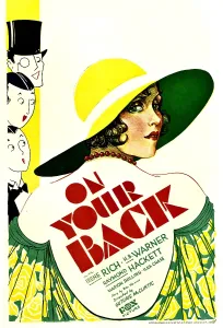 Rich Prints: ON YOUR BACK, Irene Rich on window card