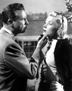 Hand To Chin Prints: THE BAD AND THE BEAUTIFUL, Dick Powell, Gloria Grahame, 1952