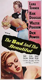 Lana Prints: THE BAD AND THE BEAUTIFUL, top l-r: Lana Turner