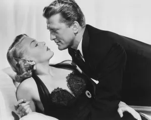 Seduction Prints: THE BAD AND THE BEAUTIFUL, from left: Lana Turner, Kirk Douglas, 1952